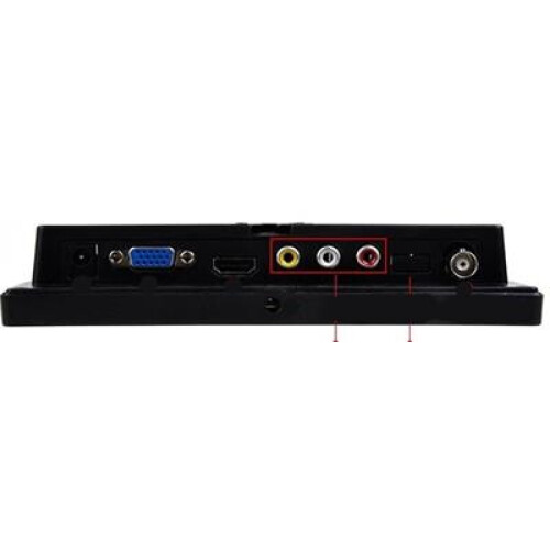 7 inch LED monitor with BNC/VGA/AV connection