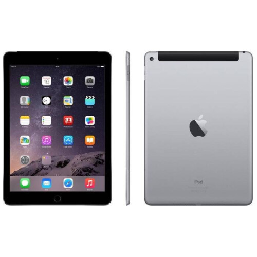 Apple iPad Air 2 (2014) - 9.7 inch - 64GB - Spacegrijs - Cellular - 2 jaar Garantie