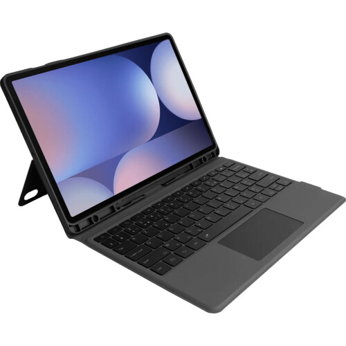 BlueBuilt Samsung Galaxy Tab S10 FE Plus Toetsenbord Hoes AZERTY Zwart