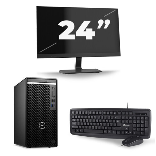 Dell Optiplex 390 Desktop - Intel Core i7-2e Generatie - 16GB RAM - 256GB SSD - Windows 10 + 1x 24 inch Monitor