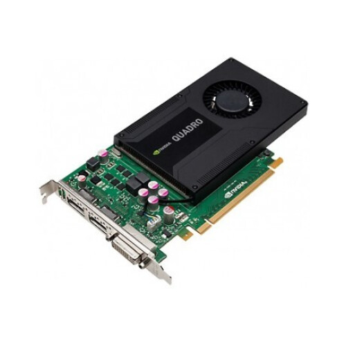 HP Quadro K2000 - 2 GB GDDR5 - PCIe 2.0 x16 - DVI, 2 x DisplayPort