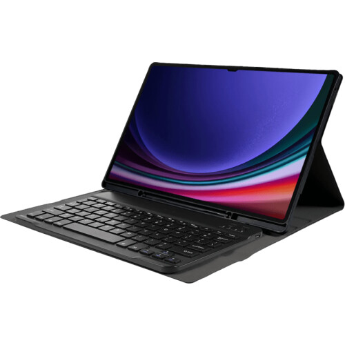 Just in Case Premium Samsung Galaxy Tab S9 Ultra Toetsenbord Hoes AZERTY Zwart