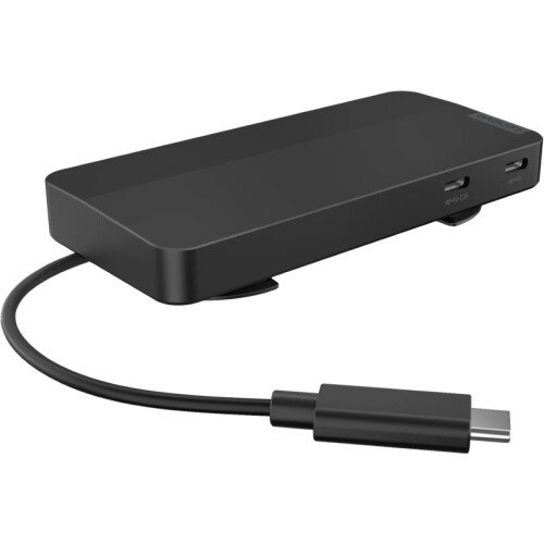 Lenovo USB-C-Travel Dock voor 2 schermen (met adapter)