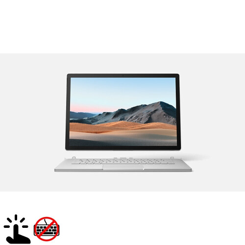 Microsoft Surface Book 3 (Zonder Toetsenbord) - Intel Core i7-10e Generatie - 15 inch - Touch - 16GB RAM - 256GB SSD - Windows 11 Home