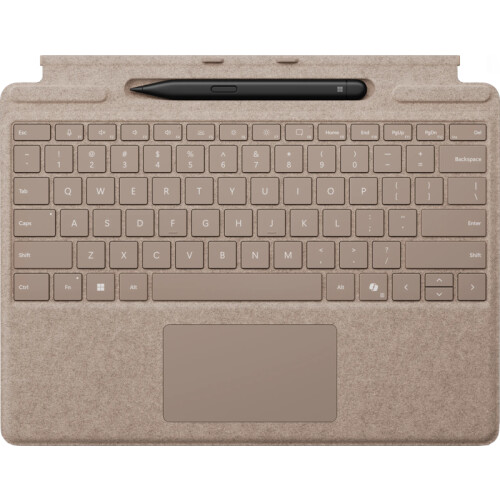 Microsoft Surface Pro 13 Inch Type Cover met Slim Pen Duinzand Azerty
