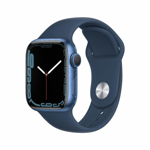 Refurbished Apple Watch Series 7 41mm Blauw Licht gebruikt