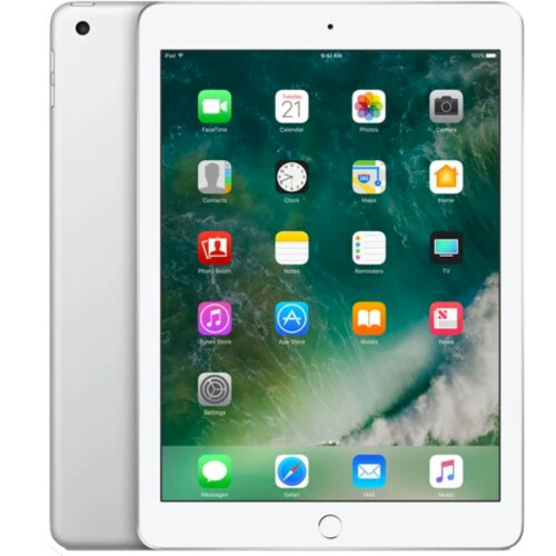 Refurbished iPad 2017 32 GB 4G Zilver Als nieuw