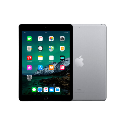 Refurbished iPad 2018 32 GB 4G Space Gray Licht gebruikt
