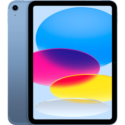 Refurbished iPad (2022) 64GB Wifi + 5G Blauw (Zo goed als nieuw)