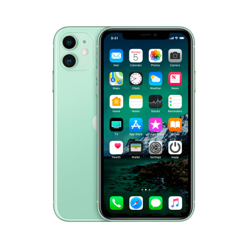 Refurbished iPhone 11 128 GB Groen Als nieuw