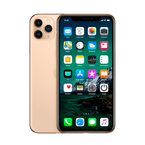 Refurbished iPhone 11 Pro Max 64 GB Goud Als nieuw + Nieuwe batterij