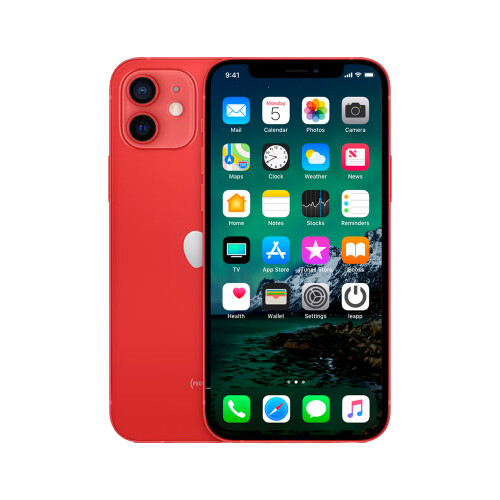 Refurbished iPhone 12 Mini 256 GB Rood Gebruikt