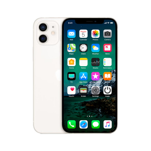 Refurbished iPhone 12 Mini 256 GB Wit Licht gebruikt