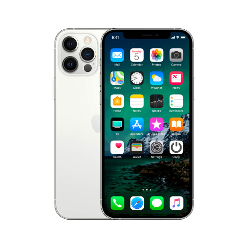 Refurbished iPhone 12 Pro Max 256 GB Zilver Als nieuw