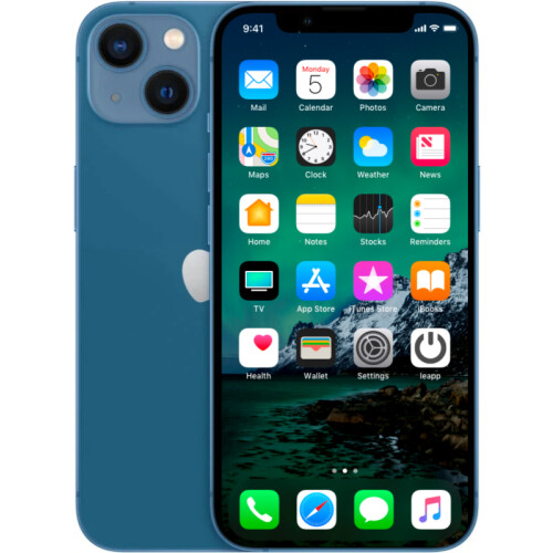 Refurbished iPhone 13 128 GB Blauw Gebruikt
