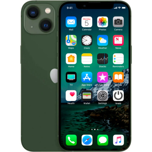 Refurbished iPhone 13 256 GB Groen Gebruikt