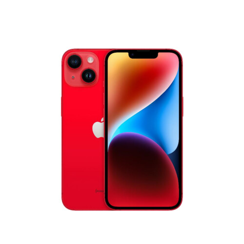 Refurbished iPhone 14 128 GB Rood Gebruikt