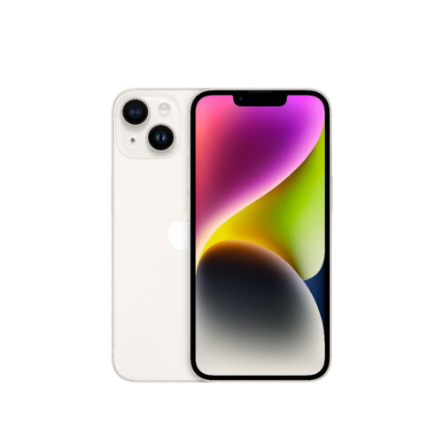 Refurbished iPhone 14 128 GB Wit Licht gebruikt