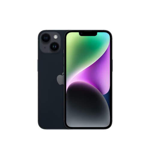 Refurbished iPhone 14 128 GB Zwart Gebruikt