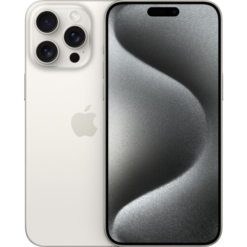 Refurbished iPhone 15 Pro Max 512GB White Titanium (Licht gebruikt)