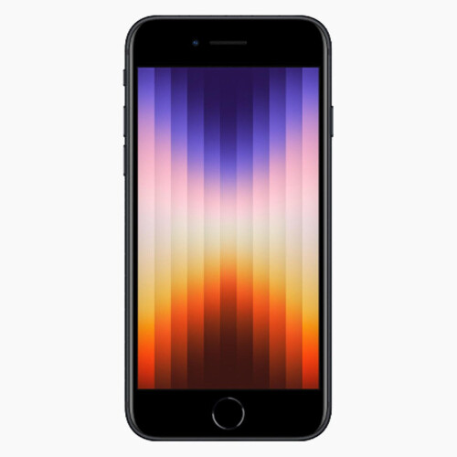 Refurbished iPhone SE 2022 128 GB Zwart Licht gebruikt