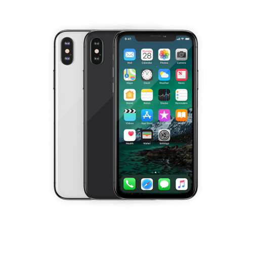 Refurbished iPhone X 256 GB Zilver Als nieuw