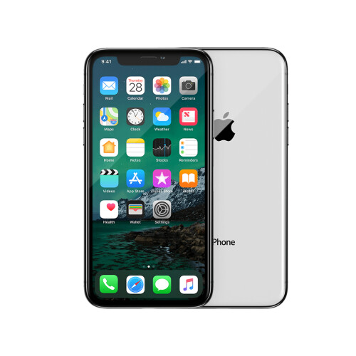 Refurbished iPhone X 64 GB Zilver Als nieuw