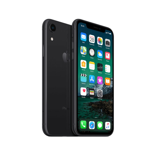 Refurbished iPhone XR 256 GB Zwart Als nieuw