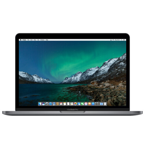 Refurbished MacBook Pro Touchbar 13 inch i7 2.7 Ghz 16 GB 512 GB Licht gebruikt