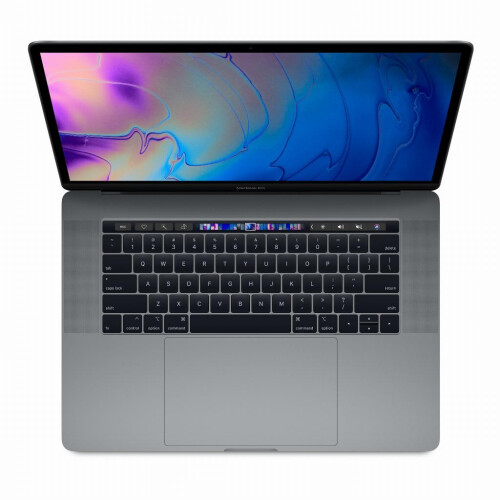 Refurbished MacBook Pro Touchbar 15" Hexa Core i9 2.9 16 GB 512 GB SSD Space Gray Licht gebruikt