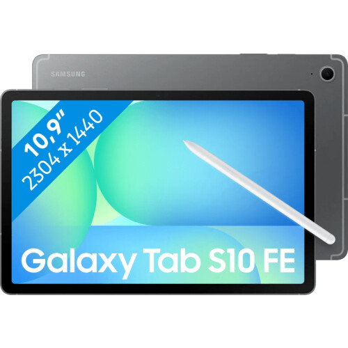 Samsung Galaxy Tab S10 FE 10,9 inch 128GB Wifi + 5G Grijs