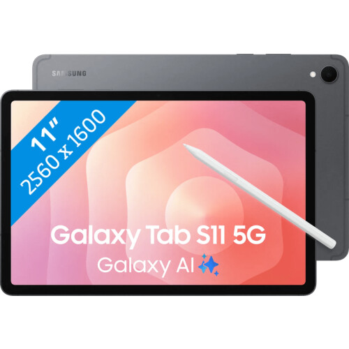 Samsung Galaxy Tab S11 11 inch 256GB Wifi + 5G Grijs