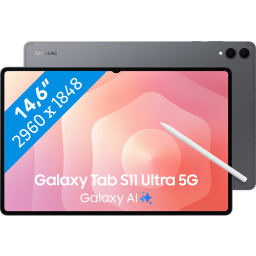 Samsung Galaxy Tab S11 Ultra 14,6 inch 256GB Wifi + 5G Grijs