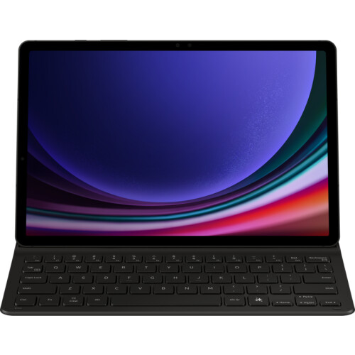 Samsung Galaxy Tab S9/S9 FE/S10 FE Slim Toetsenbord Hoes AZERTY Zwart